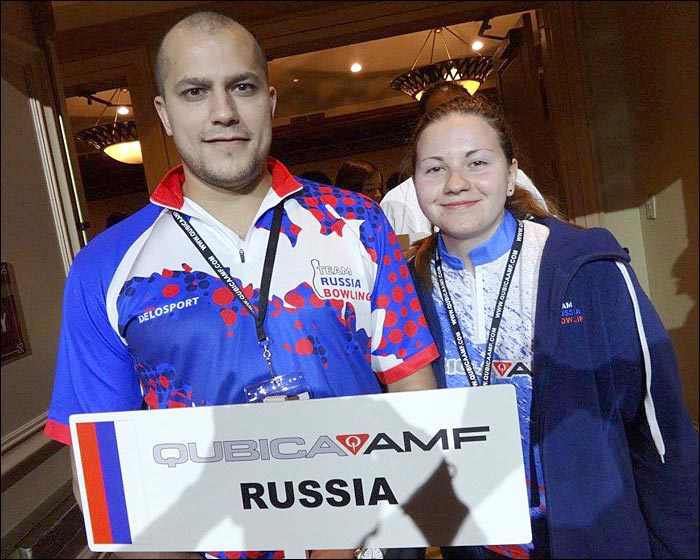 Алексей Паршуков и Мария Буланова на Кубке Мира 2015